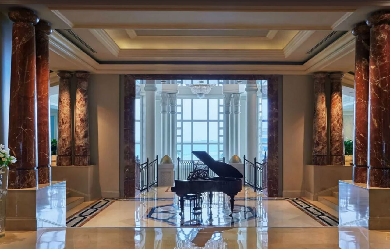 Four Seasons Hotel Ad Dawhah Esterno foto The lobby